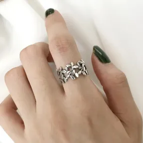 Alternative Boho Leaf Ring