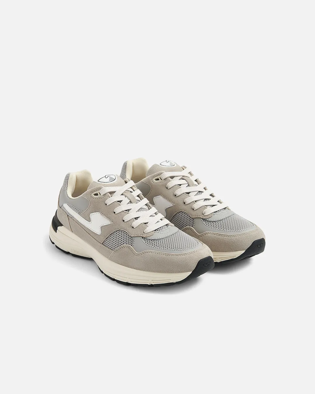 Amiel S-Strike Suede Mix - Light Grey