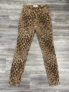 Animal Print Jeans Designer Frame, Size 2