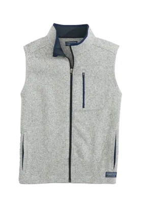 Banyan Fleece Vest Hthr Grey