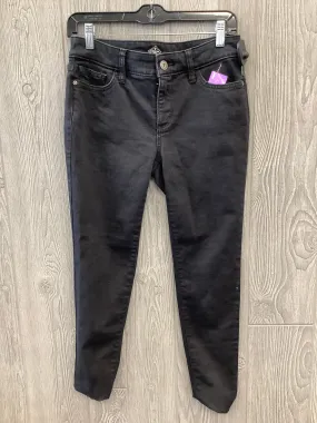 Black Jeans Skinny St Johns Bay, Size 4