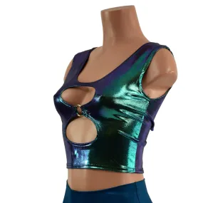 Build Your Own Cutout O-Ring Crop Tank