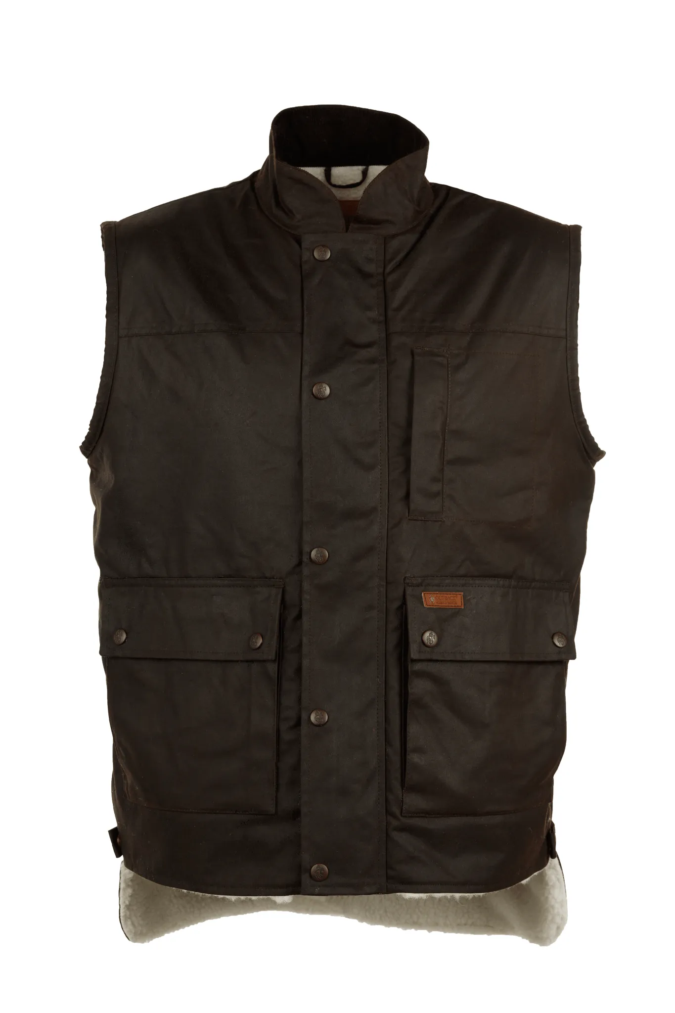 Flemington Vest - Brown