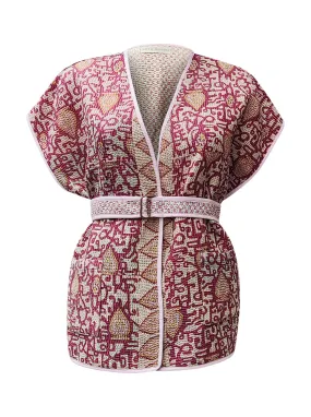 kantha reversible vest ramya