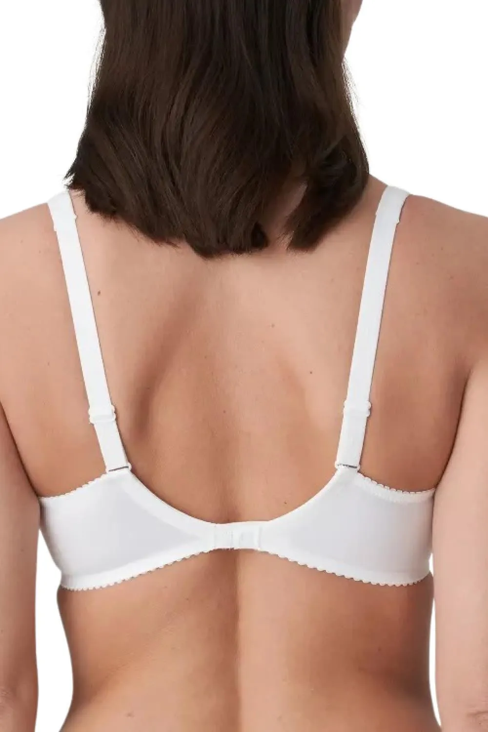 Madison Padded Heart Shaped Bra (Cup C-D), White (0262120)