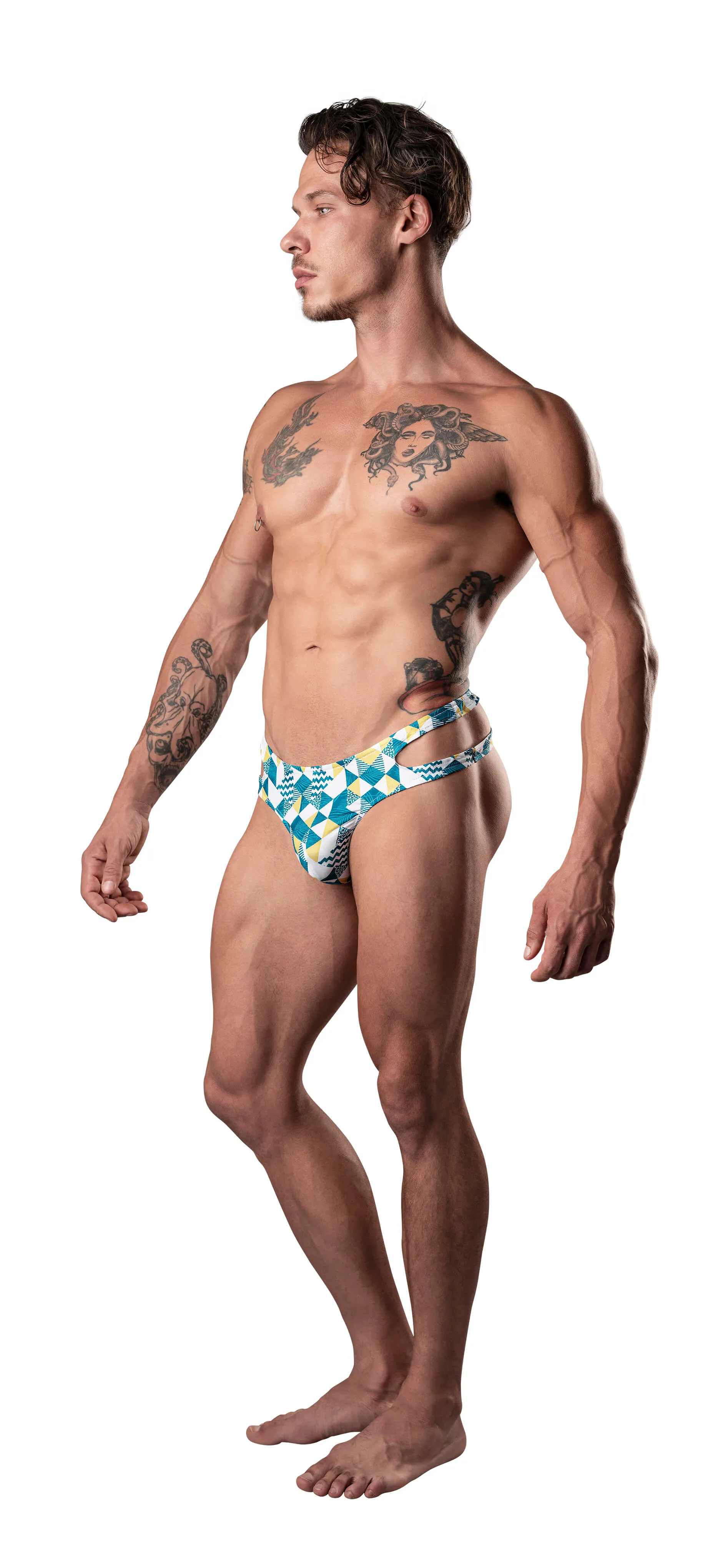 Male Power Cutout Thong