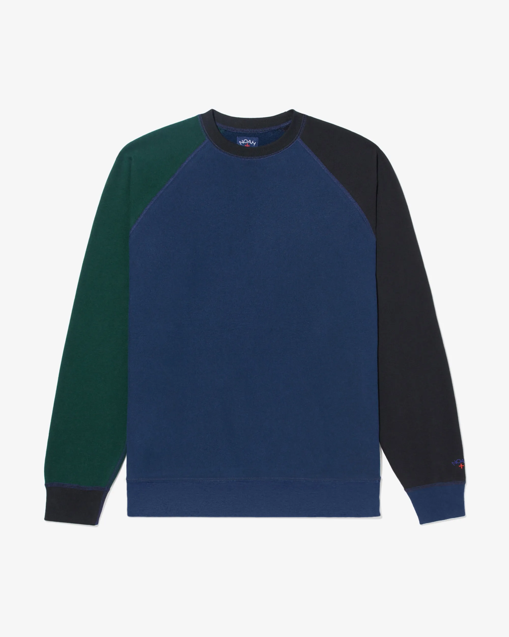 Mixed Up Raglan Crewneck