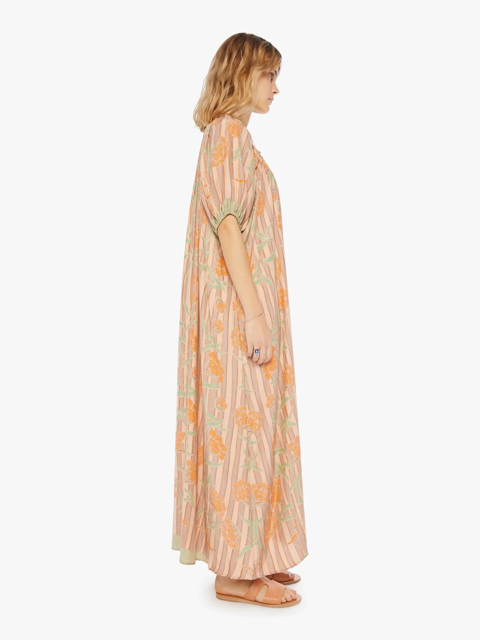 Natalie Martin Vivi Dress - Chamomile Apricot