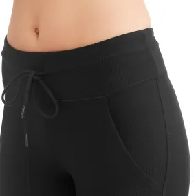 N.Y.L. Sport Women's Active Drawstring Performance Legging With Front Pockets