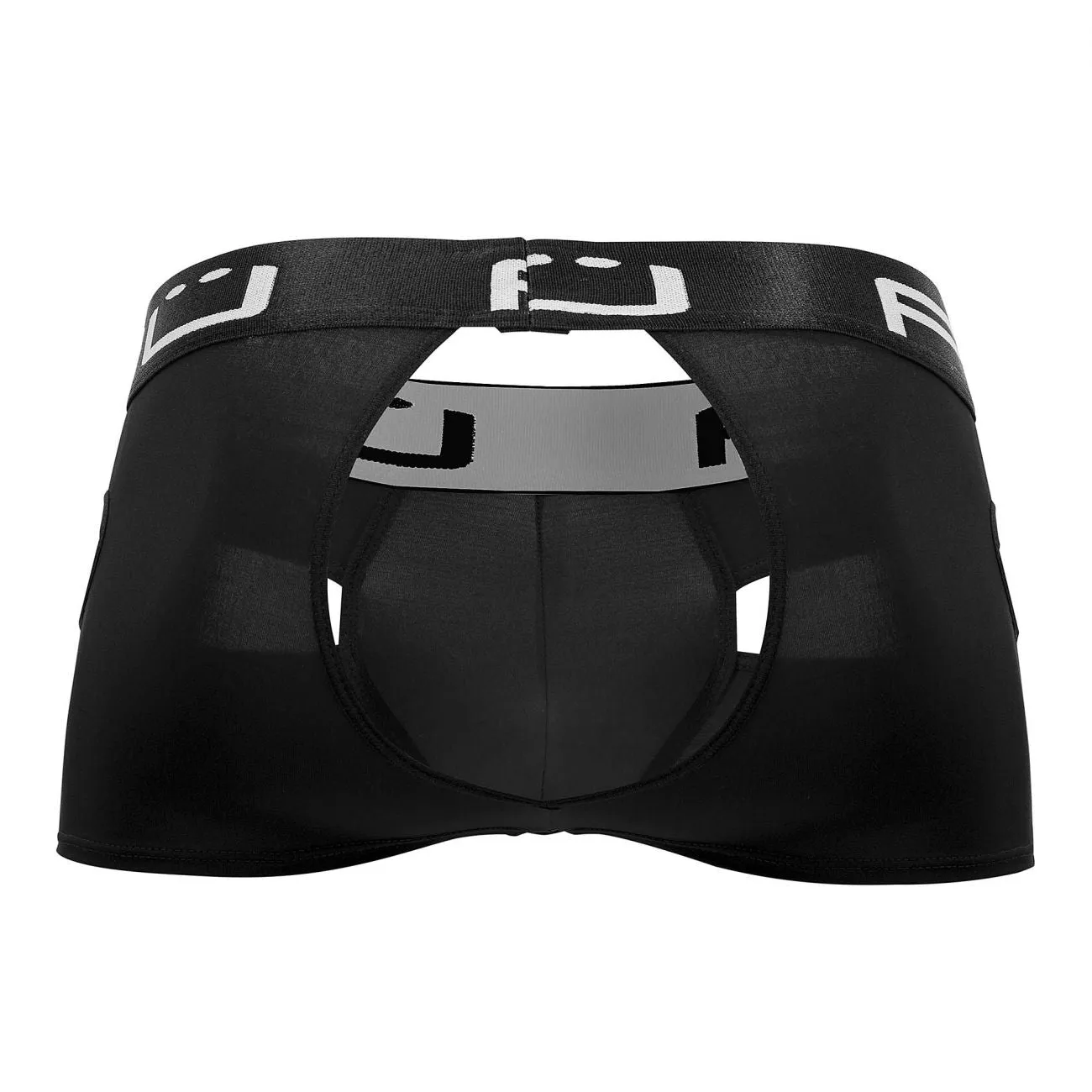 PPU 2104 Open Back Trunks Color Black