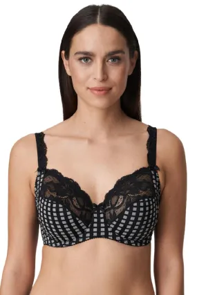 Prima Donna Madison Full Cup Bra (Cup B-E), Crystal Black (0162120)