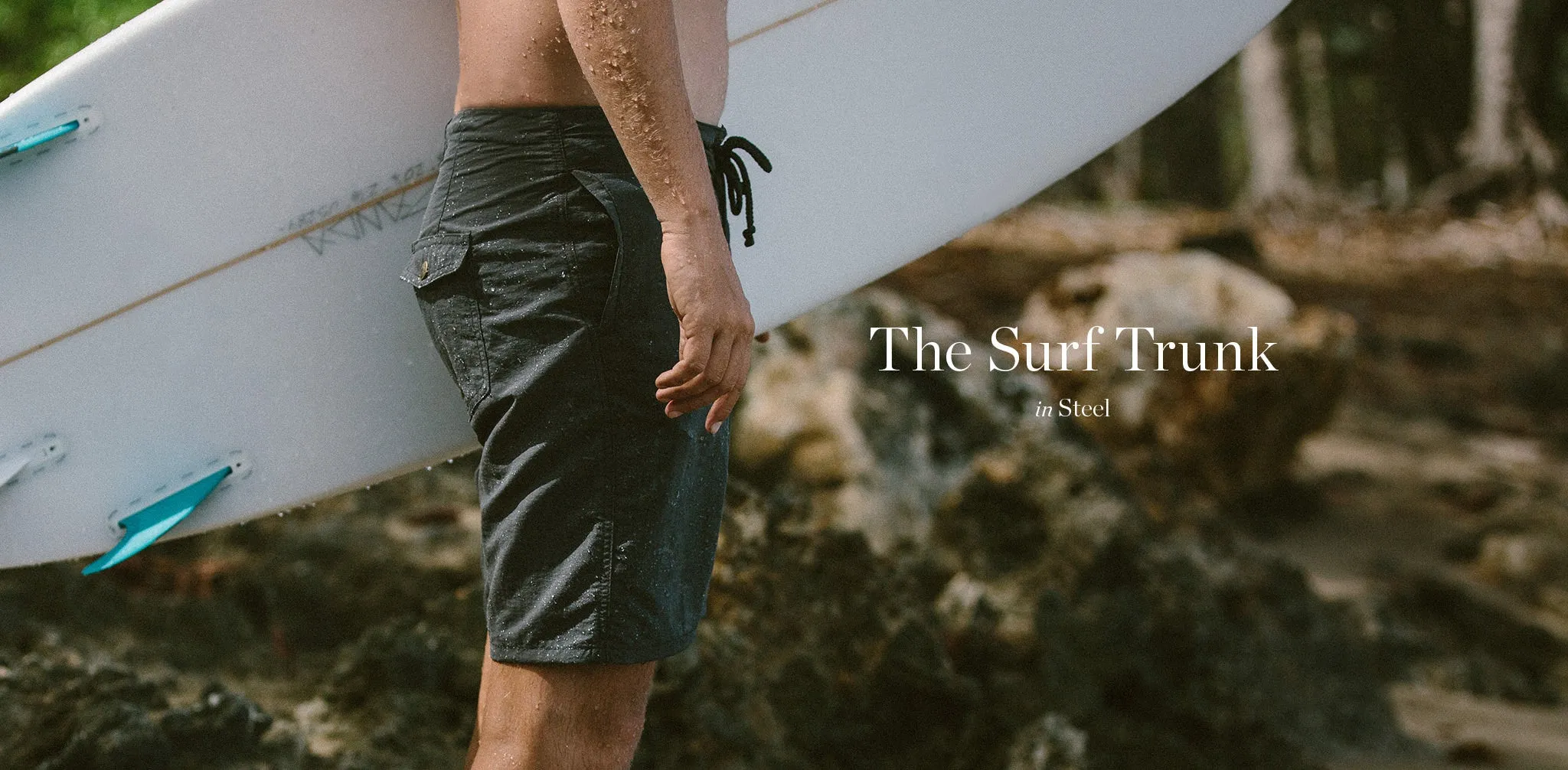 The Surf Trunk in Steel