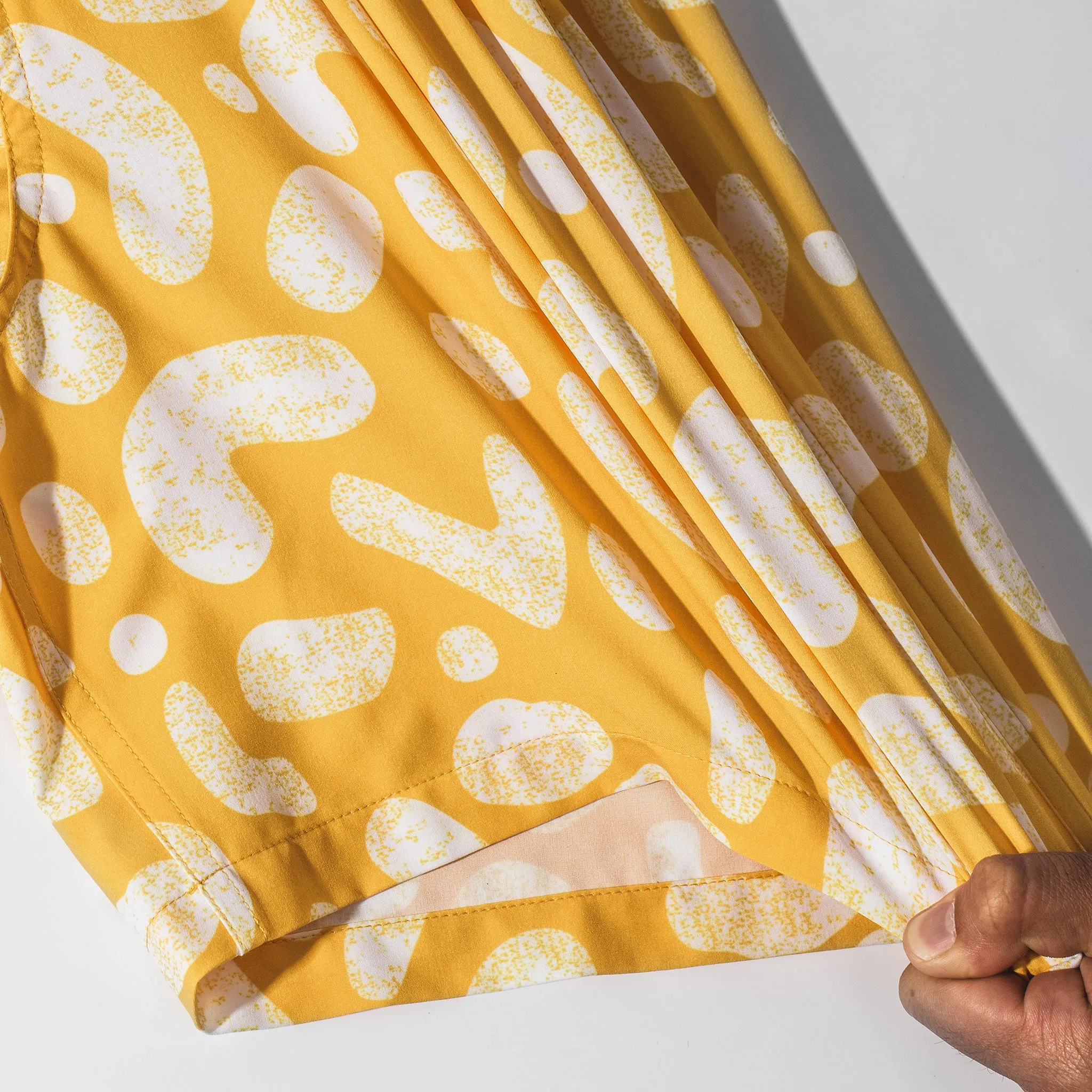 The Yuba Trunk in Yellow Print