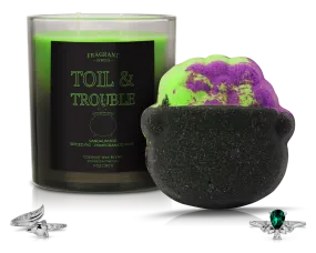 Toil & Trouble - Candle and Bath Bomb Set - Monthly Box